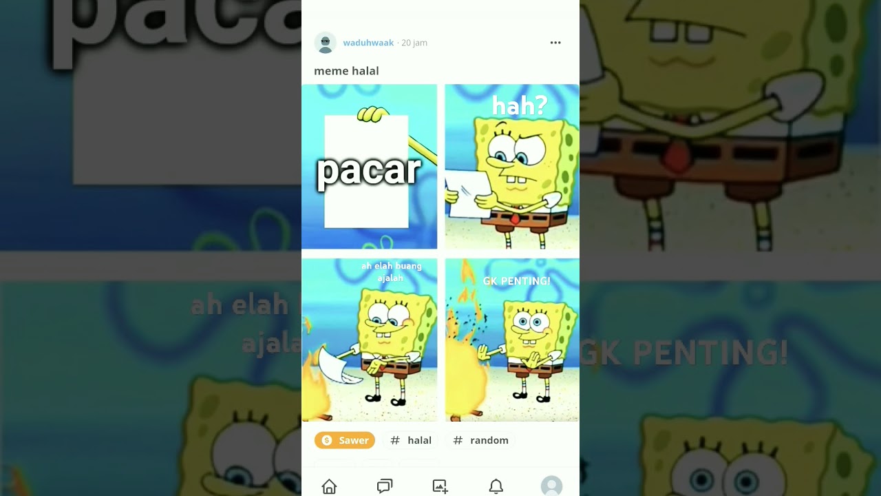 meme halal LAHELU