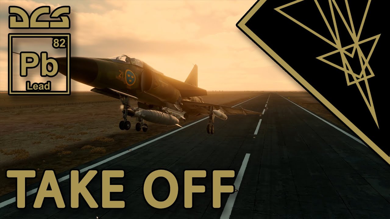 AJS-37 Viggen Take Off Tutorial | DCS | 2023