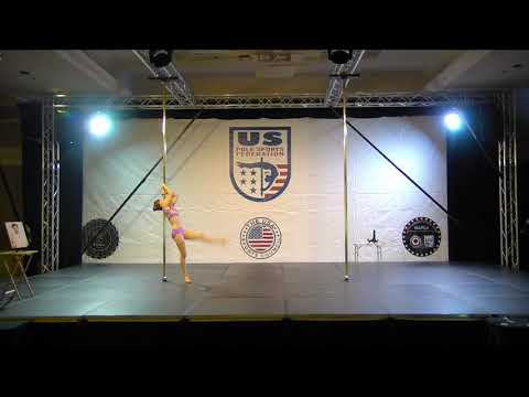 USPSF Nationals 2021 - Cassidy Kite, Junior B Elite, Pole Art