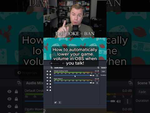 The best OBS audio setting for streaming! How to set up ducking in OBS #obs #streamer #tutorial