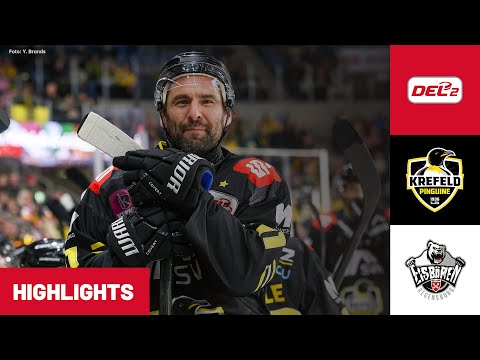 DEL2: Krefeld Pinguine vs. Eisbären Regensburg | Highlights