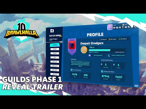 Guilds Phase 1 Reveal | Brawlhalla's 10th Anniversary
