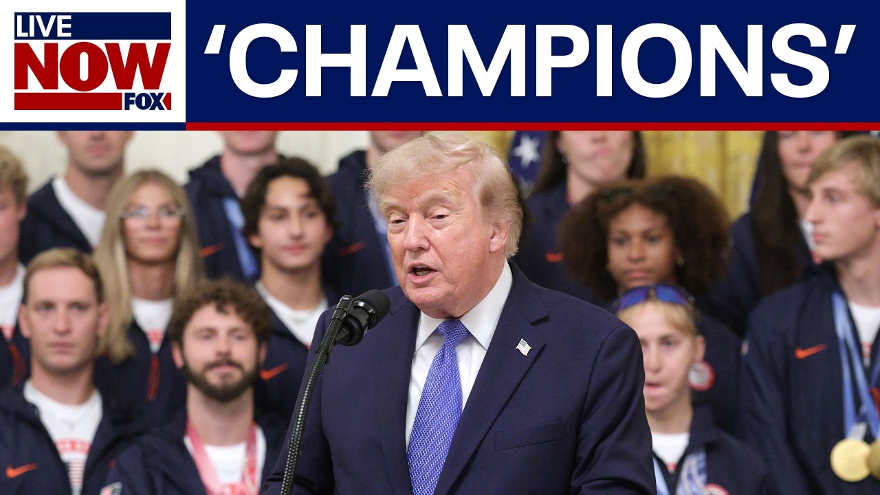 WATCH: Trump honors USA Winter Olympians, Paralympians at White House