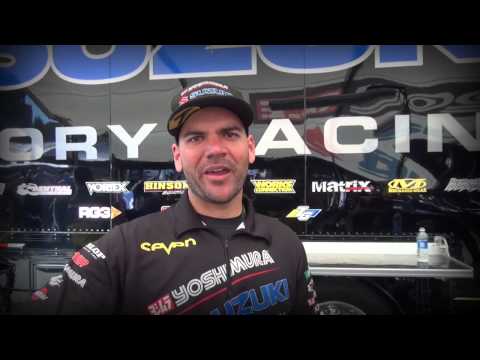 2014 YOSHIMURA SUZUKI FACTORY RACING - ANAHEIM 3 SX RACE REPORT