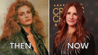 Julia Roberts from 1986 to 2023 #evolution #hollywood