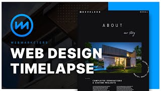 Home Page Timelapse - WebMarketers Website Design