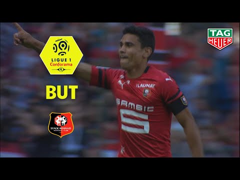 But Benjamin ANDRE (12') / Stade Rennais FC - Girondins de Bordeaux (2-0)  (SRFC-GdB)/ 2018-19