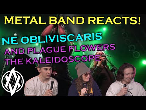 Ne Obliviscaris - And Plague Flowers the Kaleidoscope REACTION | Metal Band Reacts! *REUPLOADED*