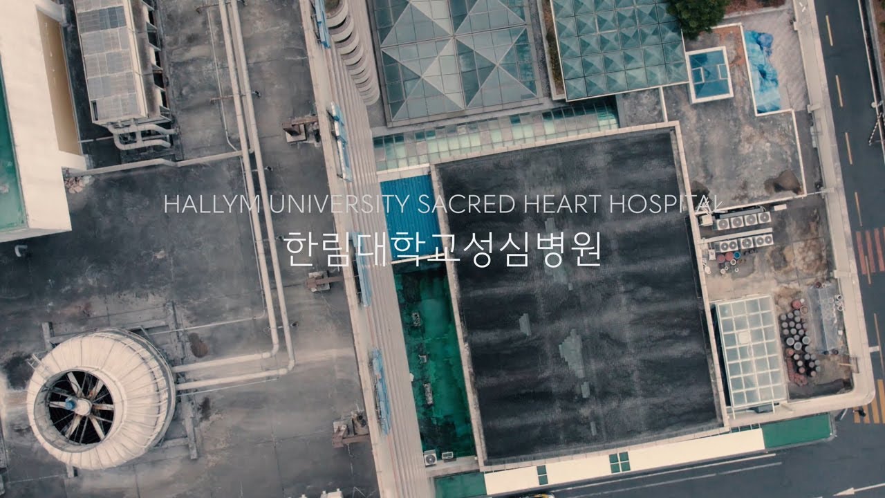 [211224] Drone aerial photograpy in Hallym University Sacred Heart Hospital 한림대학교성심병원 드론 촬영