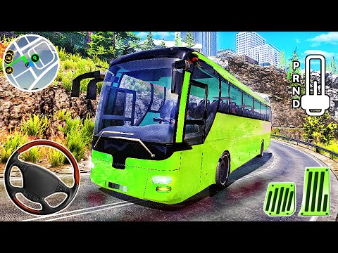 Transporter Bus Simulator (Hill Coach) #2 - New Best Gameplay