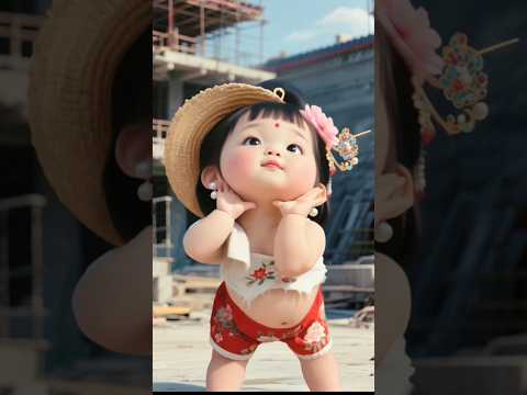 Adorable AI Baby Dancing #baby #aibaby #cute #adorable #dance #cutebaby #shorts #shortvideo