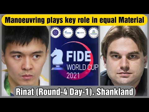 Shankland beats Rinat (on Day-1) who Eliminated Caruana | FIDE World Cup 2021