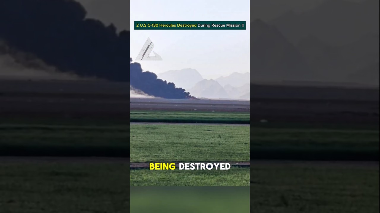 U.S. Special Forces Destroy 2 C-130 Hercules in Iran After Secret Extraction