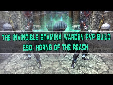 The Invincible Stamina Warden PvP Build (Double S&B) - Elder Scrolls Online: Horns Of The Reach