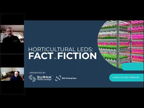 (WEBINAR) Horticultural LEDs: Fact Vs Fiction | Surna Cultivation Technologies