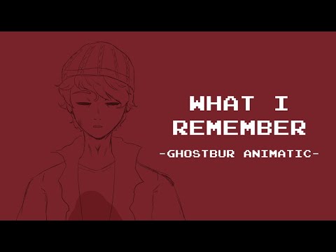 "What I Remember" - Ghostbur Animatic 【Dream SMP】 ORIGINAL/CUT VERSION