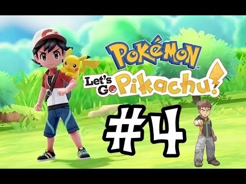 BROCK CAPOPALESTRA! Pokemon Let's Go Pikachu ITA #4 - Let's Play Walkthrough