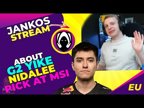 Jankos About G2 Yike Nidalee Pick at MSI 2023