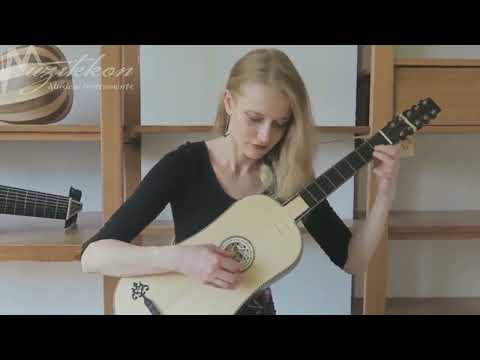 Santiago de Murcia played By Ieva Baltmiskyte on Sellas Baroque Guitar 5 Course Walnut E