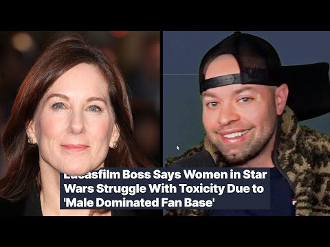 KATHLEEN KENNEDY SAYS STAR WARS FANS HATE WOMEN - I'M GOING IN