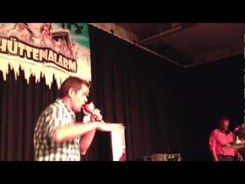 Peter Wackel live am Hüttenalarm am 30.3.13 in Boswil Schweiz by www.partytotal.ch