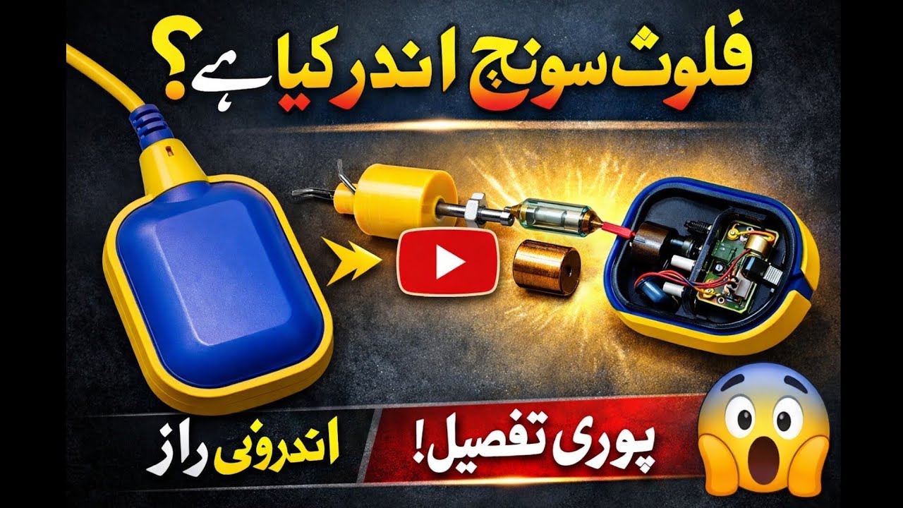 What is inside a float switch? |Beginner electrician knowledge 