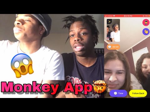 Helping My Little Brother Find LOVE On The MONKEY APP😭