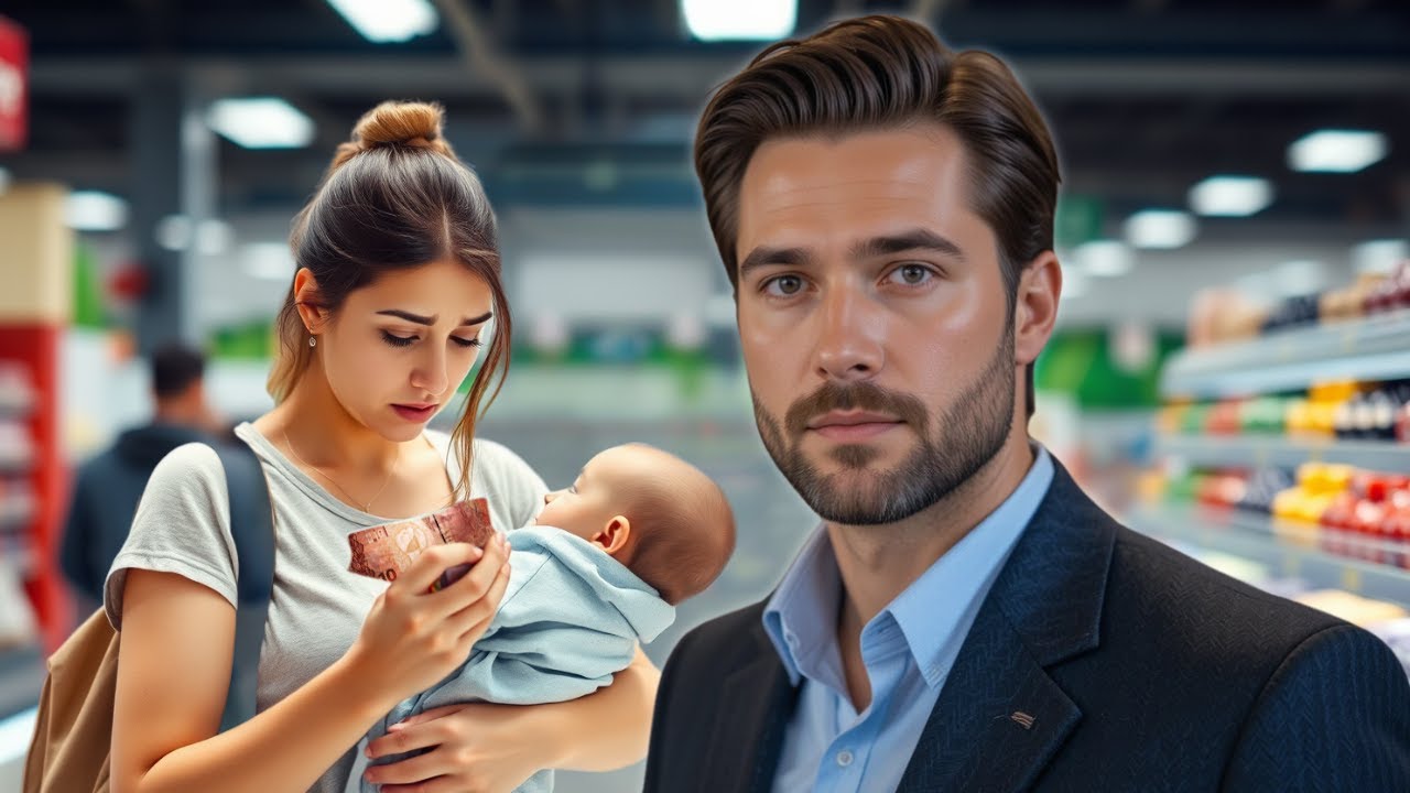 MILIONÁRIO PAGOU AS COMPRAS DA POBRE MÃE SOLTEIRA   MAS NAO IMAGINOU QUE FOSSE SE APAIXONAR POR ELA