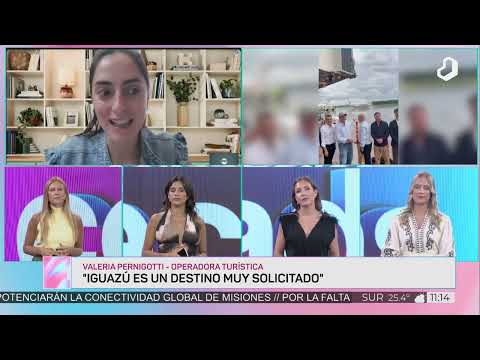 #Conectadas: llegó el primer vuelo de Lima a Puerto Iguazú