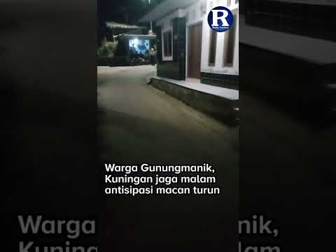 Ronda Malam Jaga Macan Tutul Masuk Kampung