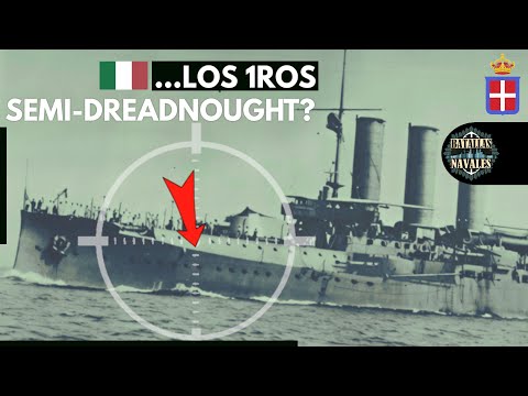 The Regina Elena 1907 Battleships Semidreadnoughts