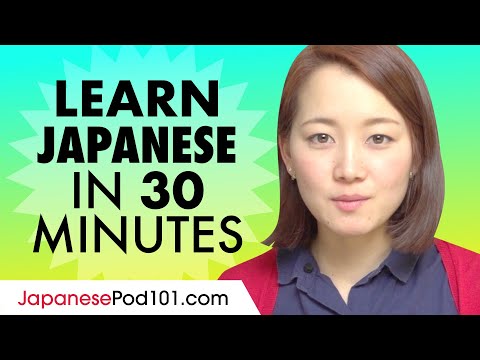 Introduction to Japanese in 30 Minutes How to Read Write and Speak