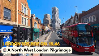 🏥 A North West London Pilgrimage: Sudbury Town to St Bartholomew's Hospital via 18 & 46