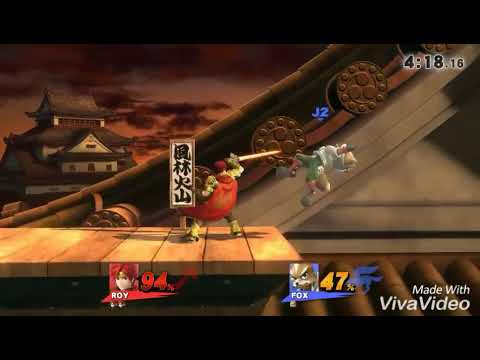 SMASH BROS FOR WIIU ROY VS FOX