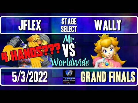 Stage Select 24 Mr. Worldwide: Jflex (Sheik) Vs. Wally (Peach) - Grand Finals