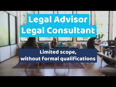 Legal Advisor, Legal Consultant - Legal Title, Role & Designation explained