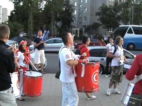Turkey fans in Panevėžys part 1