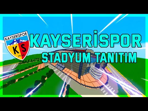 ŞAMPİYON KAYSERİSPOR - KAYSERİSPOR STADYUMU - HAYRAN HARİTALARI #keşfet #minecraft#stadyum #şampiyon