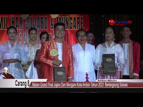 Malam Grand Final Jujaro dan Mungare Kota Ambon Tahun 2023 Berlangsung Sukses