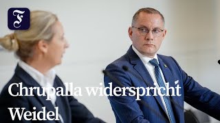 AfD-Spitze gespalten