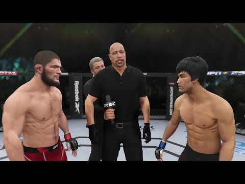 EA SPORTS UFC  4 KHABIB NUMAGOMEDOV VS BRUCE LEE A ALL TIME CLASSIC  PART 1 HD.
