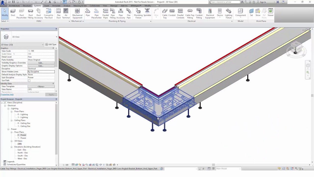 Hager Screed-flush trunking system BKB - Introduction for Revit
