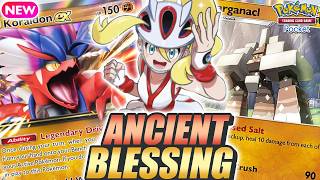 MASSIVE HEALING ! KORAIDON Is Unstoppable with GARGANACL Blessing - Pokemon TCG Pocket