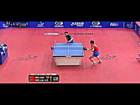 Ma Lin Vs Ma Long   Semi Final Slovenian Open 2012]