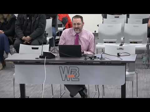 January 26, 2026 - School Board Work Session