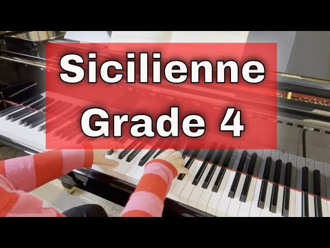 Sicilienne by Robert Schumann  |  Trinity piano grade 4 2021 - 2023 TCL