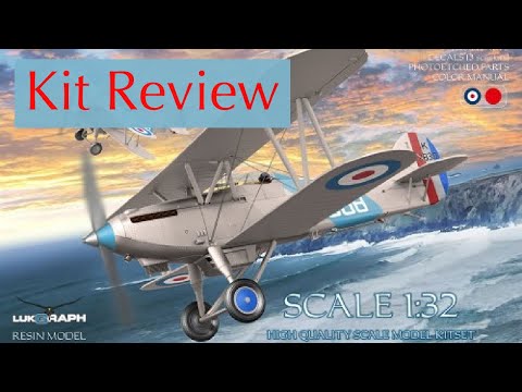 Lukgraph 1/32 I Hawker Nimrod MkI I Kit Review I