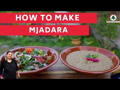 How to make Lebanese mjadara
