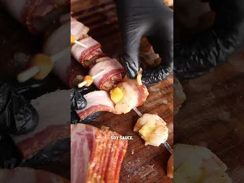 Delicious Bacon-Wrapped Shrimp Skewers Perfect for Your Next BBQ