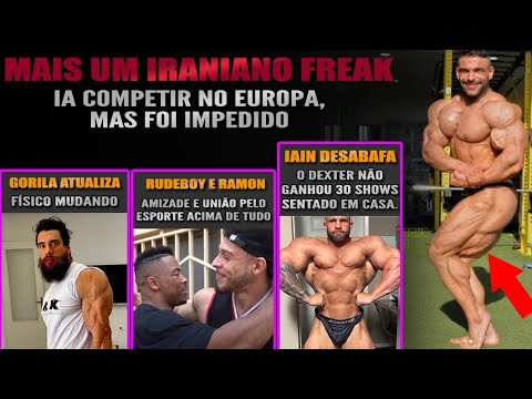 Freak iraniano impossibilitado de competir + Rudeboy visita ramon + Julio Gorila + iain Valliere